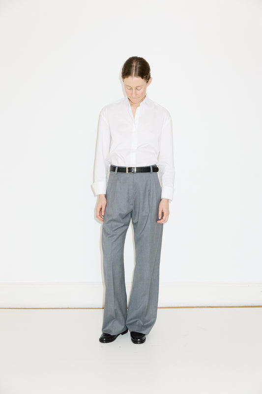 Ana Tailored Trousers. Mid-Rise