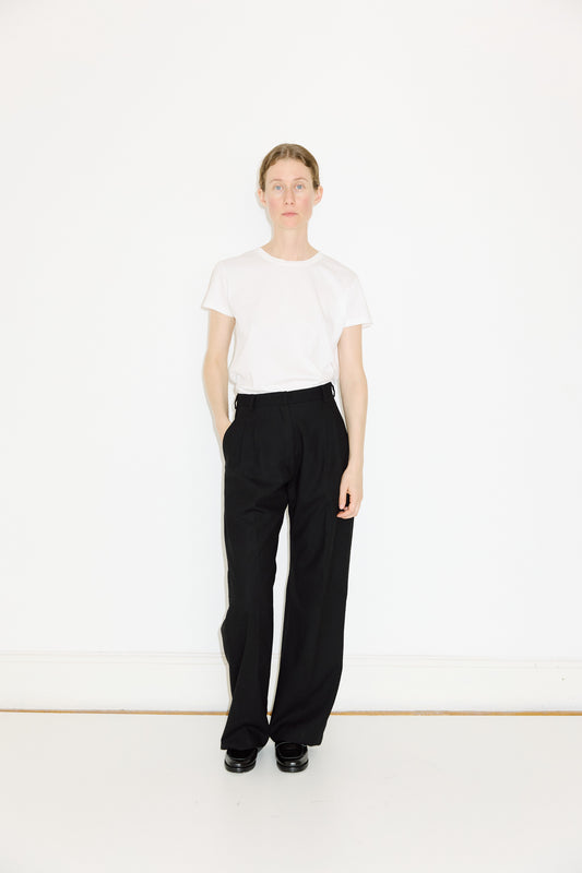 Ana Tailored Trousers. Mid-Rise