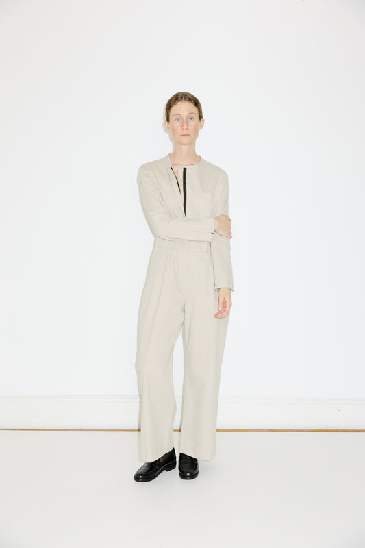 Sylvia Overalls. Cotton Gaberdine Boiler Suit 