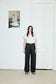 Ana Tailored Trousers. Mid-Rise