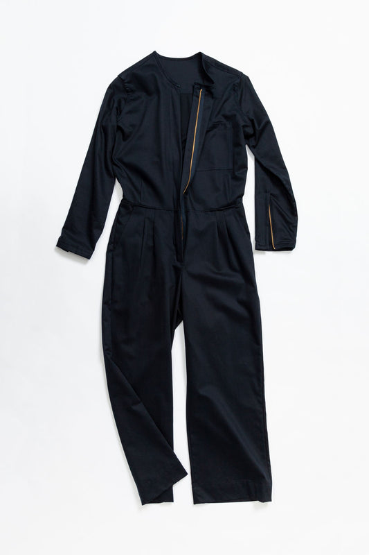 Sylvia Overalls. Cotton Gaberdine Boiler Suit 